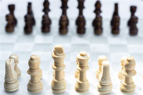 Chess Board Game, Business Competitive Concept, Encounter Difficult Situation, Losing and ...