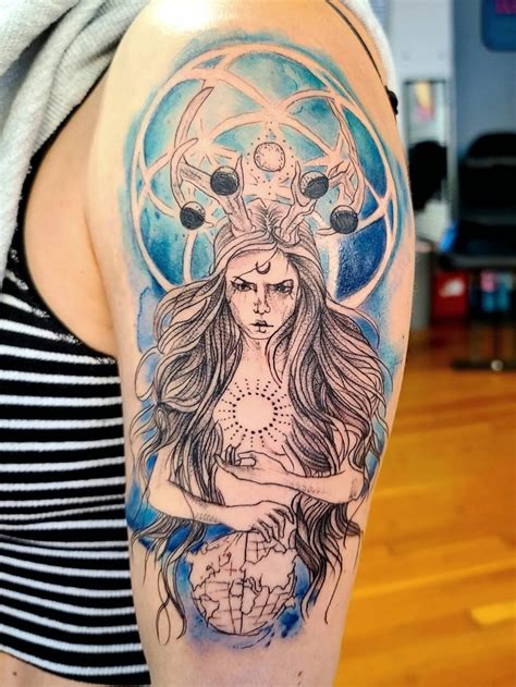 Discover 64+ gaia goddess tattoo latest - in.cdgdbentre