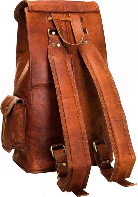 Vintage Leather Backpack for Men Leather Laptop Backpack - Etsy