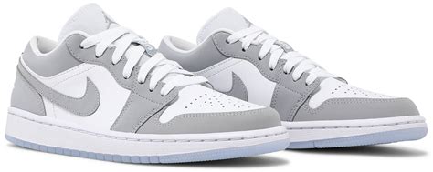 Wmns Air Jordan 1 Low 'White Wolf Grey' - Air Jordan - DC0774 105 | GOAT