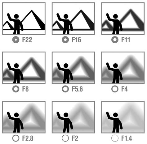 Aperture effect chart #nikoncameras | Photography lessons, Learning photography, Photography basics