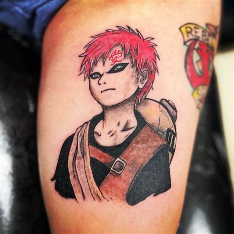 Gaara Tattoo Ideas Inspired by the Naruto Character