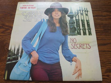 Carly Simon - No Secrets – Luke's Records