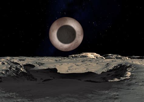 Pluto seen from Charon | Planets art, Planet concept art, Pluto planet