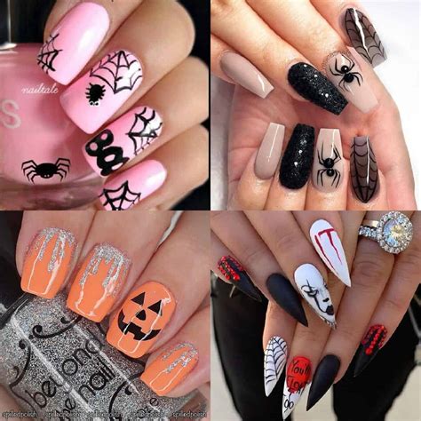 15 Cute Halloween Nails Design Ideas - Hairs Out of Place