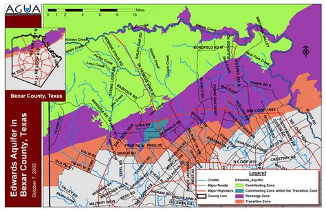 Edwards Aquifer Recharge Zone Map | Living Room Design 2020