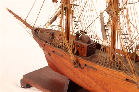 Circa 1900 Hand Built Model of a Rigged Clipper Ship - Antiques ...