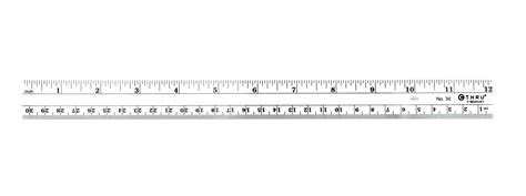 Printable Standard 12 Inch Ruler - Printable Ruler Actual Size