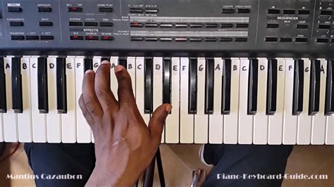 How to Play the E Flat Minor Chord - Eb Minor on Piano and Keyboard - Ebm, Ebmin - YouTube