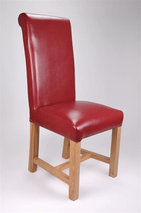 Richmond Antique Leather Dining Chair In Red | Dining chairs, Leather ...