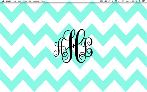 🔥 Free download Chevron Wallpaper With Initials Monogram chevron wallpaper [1280x800] for your ...