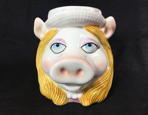 Vintage Miss Piggy Ceramic Coffee Mug Jim Henson par Sigma Tea | Etsy