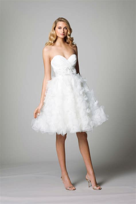 Make A Statement With Short Wedding Reception Dress – The FSHN