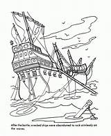 Pirate Ship Coloring Pages  Free Printable For Kids sketch template