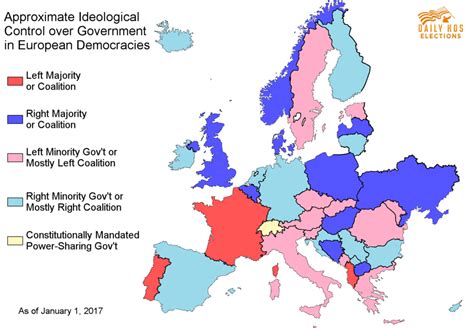 This map shows whether the left or the right is in power in every ...