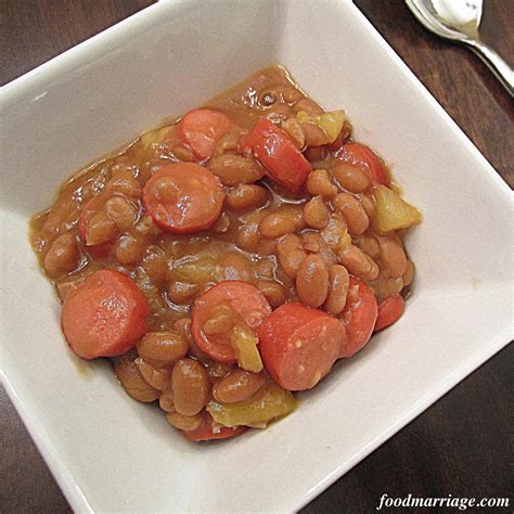 Recipe: Hot Dogs & Baked Beans for Two | Food Marriage