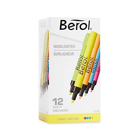 Eberhard Faber, Berol Highlighters, 12 Highlighters, Colored (1751541) New | eBay