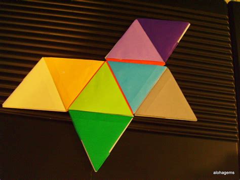 Origami of Platonic Solids: Octahedron : 8 Steps (with Pictures) - Instructables