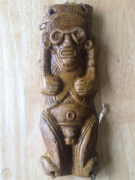 Taino Clay Cemi Pre Columbian Antique Fertility Hangable Figure | #1727749502 | Ancient ...