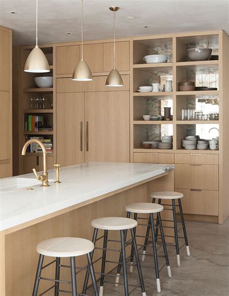 Hot Look: 40 Light Wood Kitchens We Love | Modern wood kitchen, Interior design kitchen, Light ...
