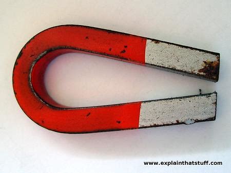 Horseshoe magnet | A very old, slightly rusty, horseshoe mag… | Flickr