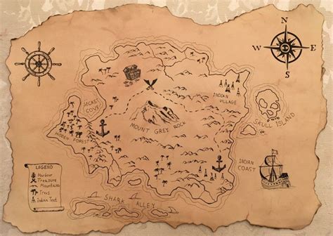 How to Draw a Treasure Map in 2 Steps - Madcity Painting