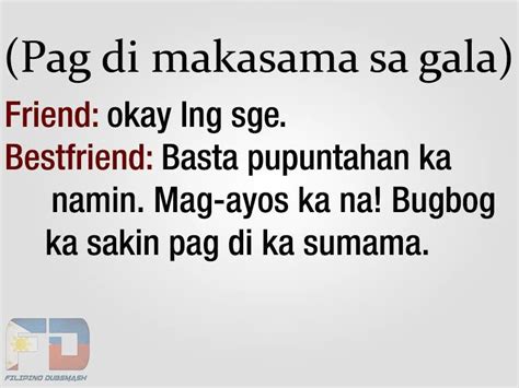 Friend VS Bestfriend Pinoy Quotes, Jokes Quotes, Memes, Hugot Lines, Tagalog, Pick Up Lines ...