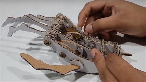 Learn How to Make a Working Mechanical Robot Hand Entirely from ...