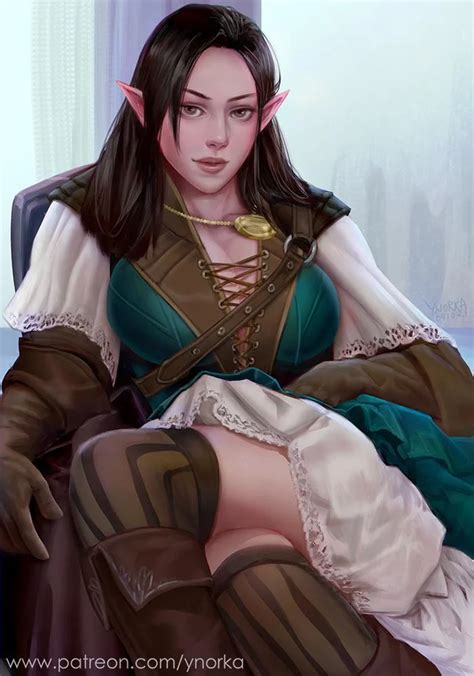 Camelia by Ynorka : Pathfinder_Kingmaker Fantasy Character Art, Fantasy ...