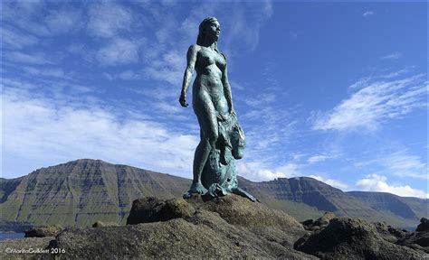 Mikladalur's Kópakonan on the Faroe Islands - Mermaids of Earth