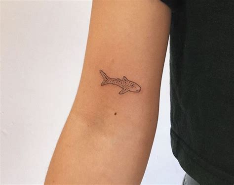 Whale Shark Tattoo Idea | Subtle and Simplistic Tattoos