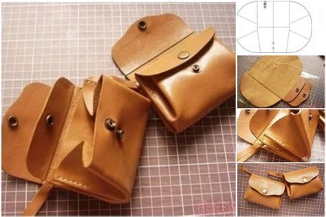 DIY Leather Purse Tutorial