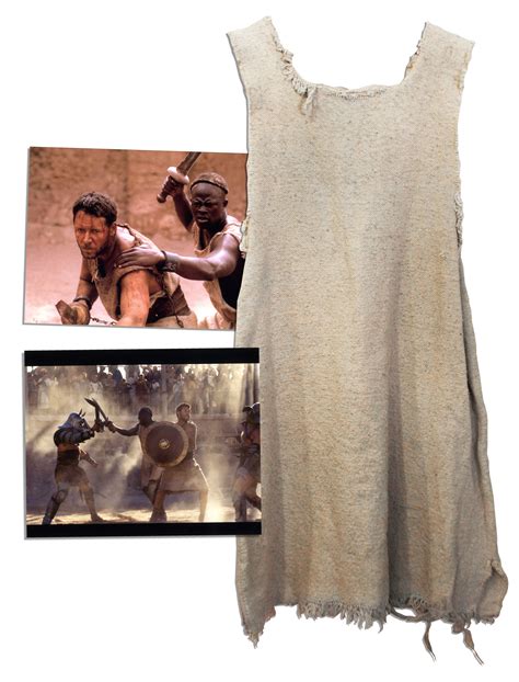 Gladiator Costume Auction Nets $15,786 for Crowe Costume at Nate