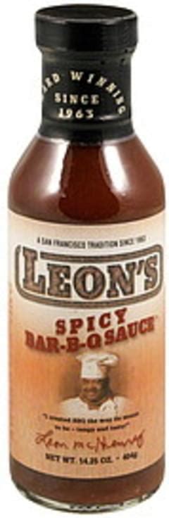 Leon's Spicy Bar-B-Q Sauce - 14.25 oz, Nutrition Information | Innit