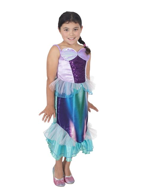 Ariel Live Action Deluxe Costume for Kids - Disney The Little Mermaid | Costume World NZ