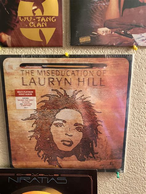 Lauryn Hill-The Miseducation Of Lauryn Hill the first Hip-hop album I ever loved. I think she’s ...