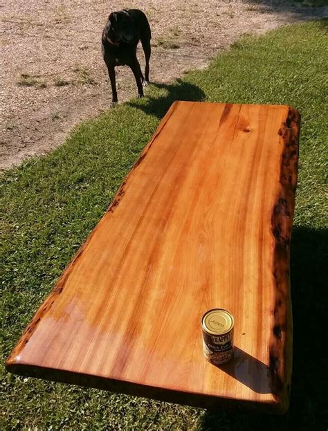 REAL Sinker Cypress DOUBLE Live Edge Wood FINISHED Countertop Desk Table Slab | eBay