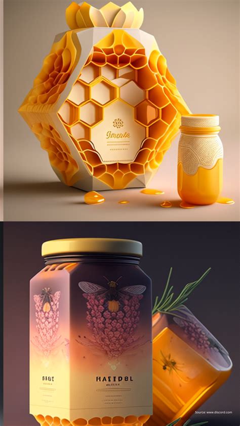 Creative Honey Label Design & Honey Branding- DesignerPeople | Honey packaging, Honey label ...
