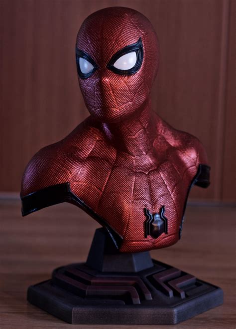 3D Printed Spider-Man Bust : r/3Dprinting