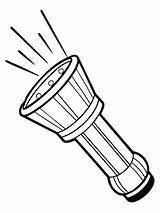 Coloring Flashlight Pages Images  Free Download On Freepik sketch template