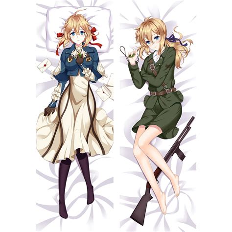 2018 update anime pillow case violet evergarden body pillow cover ...