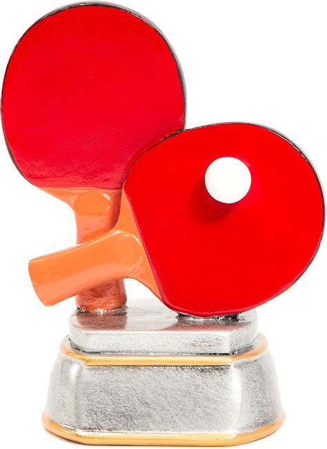 Amazon.com : Juvale Ping Pong Trophy, Table Tennis Award for Sports (5.5 x 4.25 x 2.75 Inches ...