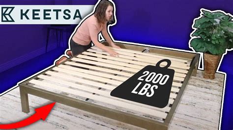 Keetsa Bed Frame Unboxing | Made of Steel | Holds up to 2,000 lbs! - YouTube