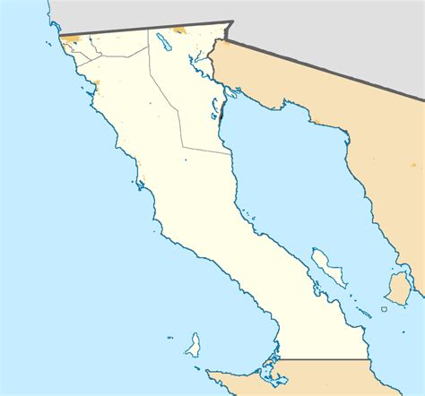 Baja California Norte Map - Printable Maps