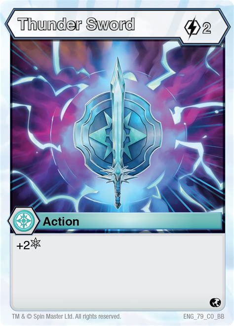 Thunder Sword - The Bakugan Wiki