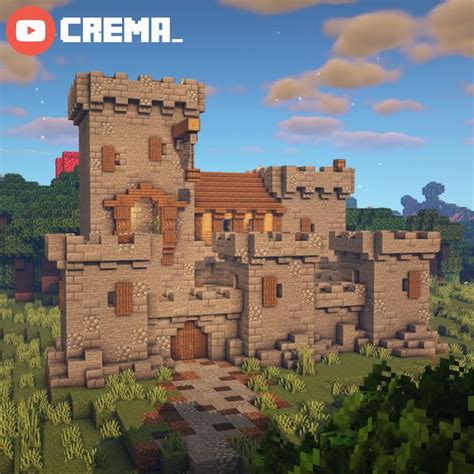 Survival Castle Base: Minecraftbuilds | Minecraft castle, Minecraft ...