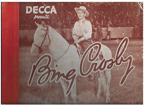 Crosby, Bing / Cowboy Songs | Decca Album No. 69 | November 1939