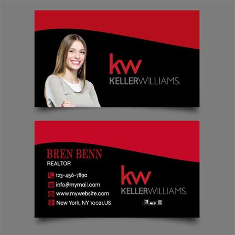 Keller Williams Business Cards-009 pertaining to Keller Williams Business Card Templates ...