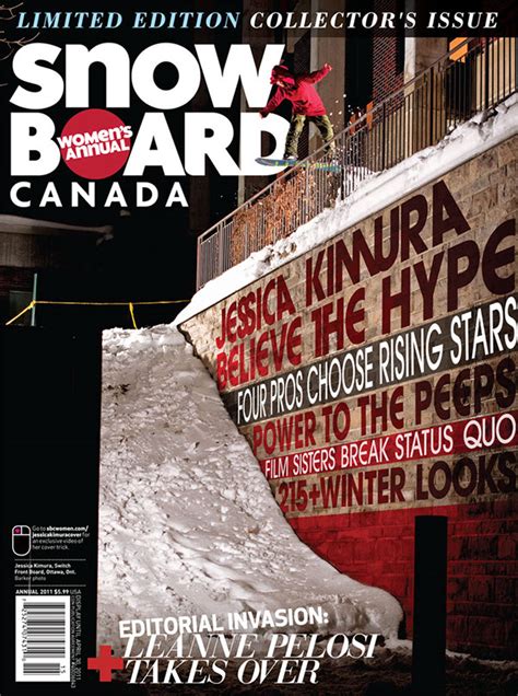 Snowboard Canada Women's Annual on Behance