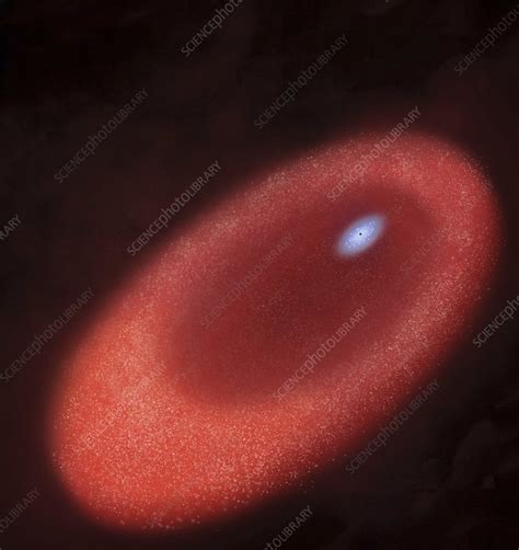 Andromeda Galaxy core stars, artwork - Stock Image - C007/0827 - Science Photo Library